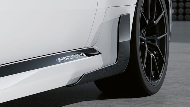 51195A44DE2 - : BMW OEM M PERFORMANCE REAR SIDE SKIRT IN CARBON FIBER - RIGHT for BMW Image