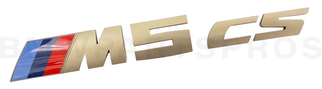 51148084062 - : BMW OEM "M5 CS" TRUNK BADGE for BMW Image