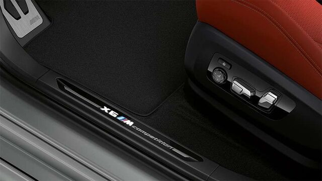 51478095505 - : BMW OEM "X6M COMPETITION" DOOR SILL - FRONT for BMW: X6 Image