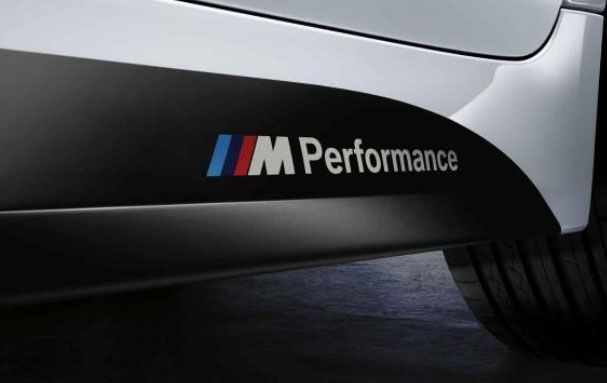 51142240803 - : BMW M PERFORMANCE ROCKER PANEL DECALS for BMW: 528i, 528i xDrive, 535d, 535d xDrive, 535i, 535i xDrive, 550i, 550i xDrive, M5 Image