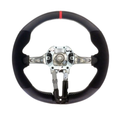 32302455818 - : BMW M PERFORMANCE STEERING WHEEL - RED for BMW: M240i, X1, X2 Image