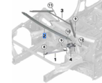 51618075316 - : Suspension Strut Brace for BMW Image