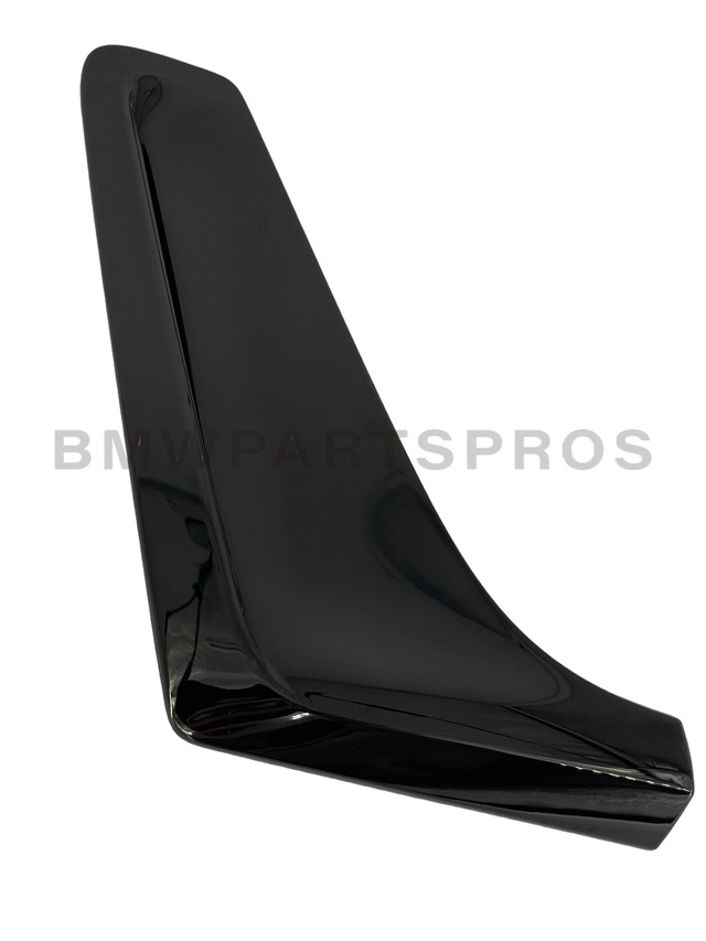 51128065377 - : BMW OEM FENDER AIR DUCT TRIM IN SHADOW-LINE BLACK - LEFT for BMW: 740e xDrive, 740i, 740i xDrive, 750i, 750i xDrive, M760i xDrive Image