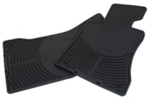 82550151191 - : BMW OEM ALL-WEATHER FLOOR MATS IN BLACK - FRONT for BMW: Z4 Image