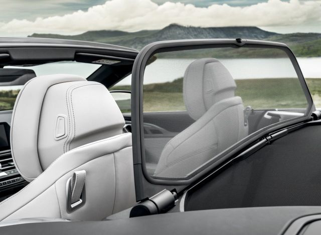 54347443147 - : BMW OEM WIND DEFLECTOR W/ BAG - CONVERTIBLE for BMW: 840i, 840i xDrive, M8, M850i xDrive Image