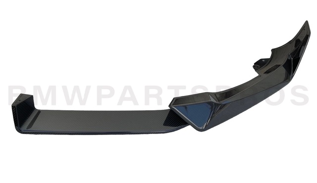 51195A4DEF9 - : BMW OEM M PERFORMANCE FRONT LIP ATTACHMENT IN CARBON FIBER - LEFT for BMW Image