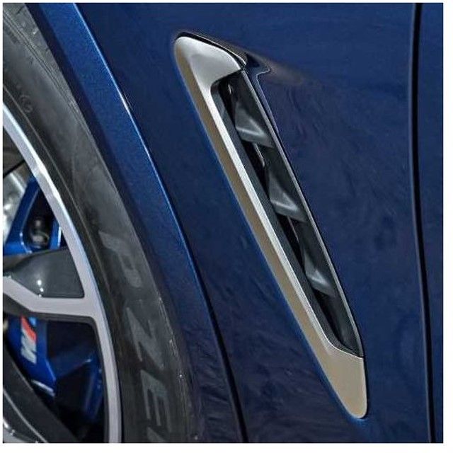 51137461075 - : BMW OEM CERIUM GREY AIR DUCT TRIM - LEFT for BMW: X3, X4 Image