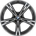 36117857075 - : BMW OEM 705M WHEEL IN ORBIT GREY 19"- FRONT for BMW: 530e, 530e xDrive, 530i, 530i xDrive, 540d xDrive, 540i, 540i xDrive, M5, M550i xDrive Image
