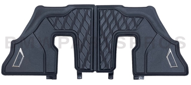 51472458557 - : BMW OEM ALL-WEATHER FLOOR MATS - 3RD ROW for BMW: X5, X7 Image