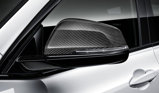 51162407277 - : BMW M PERFORMANCE CARBON FIBER MIRROR CAP - LEFT for BMW: X1 Image