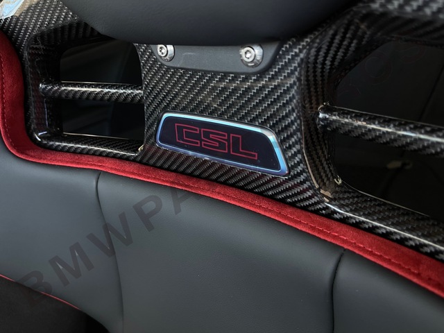 52107883320 - : BMW OEM M4 CSL SEAT BADGE for BMW Image