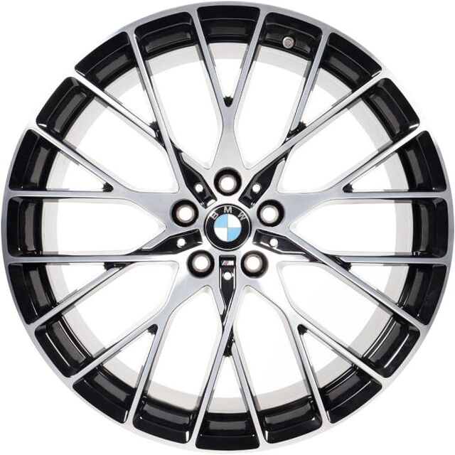 36116885311 - : BMW OEM 794M WHEEL IN JET BLACK W/ BURNISHED FACE 20" - FRONT for BMW Image