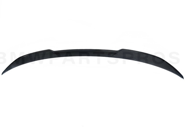 51625A35A69 - : BMW OEM REAR SPOILER IN CARBON FIBER for BMW: 430i Gran Coupe, 430i xDrive Gran Coupe, i4, M440i Gran Coupe, M440i xDrive Gran Coupe Image