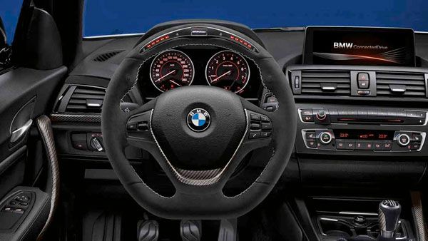 32302230186 - : BMW M PERFORMANCE DISPLAY STEERING WHEEL W/OUT PADDLES for BMW: 228i, 228i xDrive, 230i, 230i xDrive, 320i, 320i xDrive, 328d, 328d xDrive, 328i, 328i xDrive, 330e, 330i, 330i GT xDrive, 330i xDrive, 335i GT xDrive, 340i, 340i GT xDrive, 340i xDrive, 428i, 428i xDrive, 430i, 430i xDrive, 435i, 435i xDrive, 440i, 440i xDrive, M235i, M235i xDrive, M240i, M240i xDrive Image