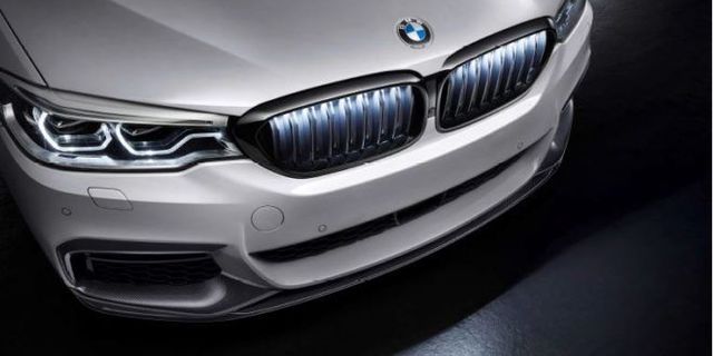 63172466465 - : BMW OEM ICONIC GLOW KIDNEY GRILLES IN HIGH-GLOSS BLACK for BMW Image