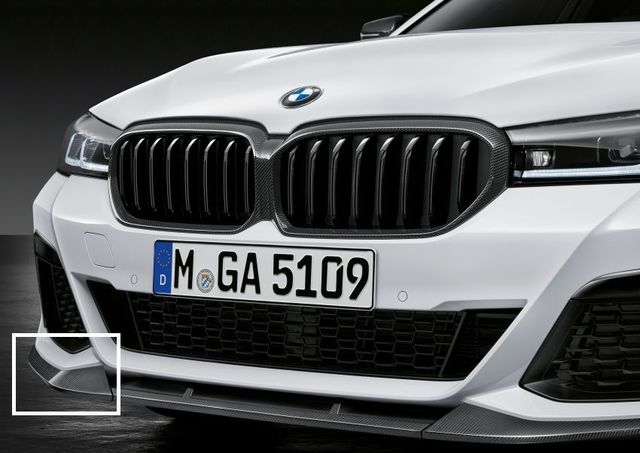 51192472190 - : BMW OEM M PERFORMANCE CARBON FIBER FRONT ATTACHMENT - RIGHT for BMW Image