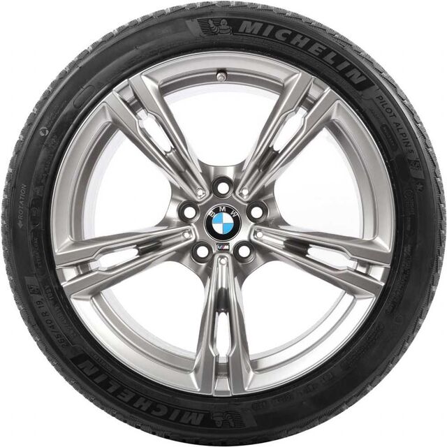 36110003049 - : BMW OEM 705M WINTER WHEEL &amp; TIRE IN FERRIC GREY 19" for BMW: M5, M8 Image