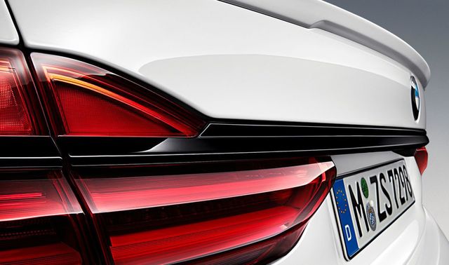 51712413831 - : BMW OEM M PERFORMANCE REAR TRIM SET IN HIGH GLOSS BLACK for BMW Image