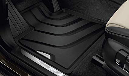 51472458439 - : BMW ALL WEATHER RUBBER FLOOR MATS - FRONT for BMW: X5, X6 Image