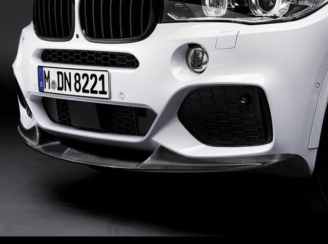 51192334549 - : BMW M PERFORMANCE CARBON FIBER FRONT SPLITTER LIP for BMW: X5 Image
