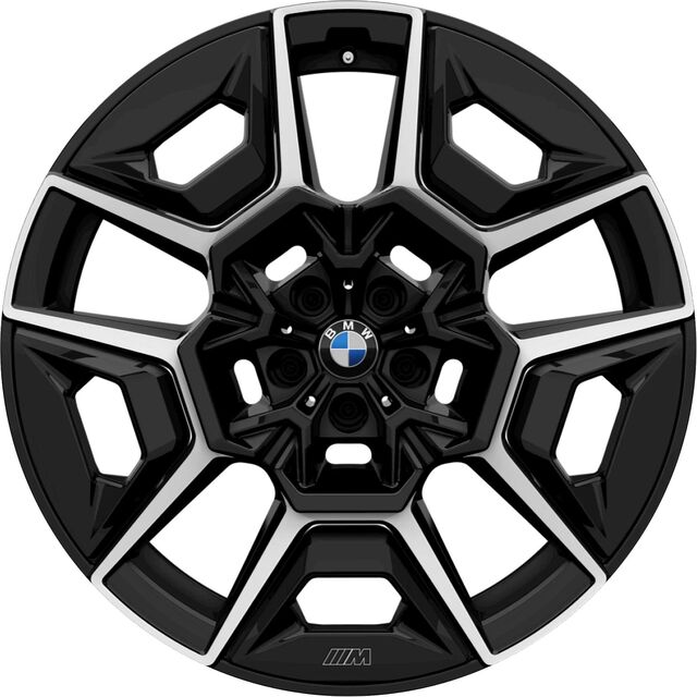 36111543988 - : BMW OEM 922M WHEEL IN BLACK II SOLID - REAR for BMW: XM Image