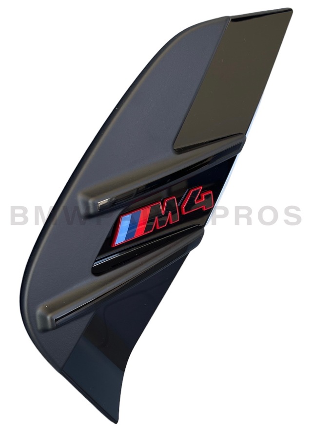 51138086131 - : BMW OEM AIR BREATHER IN HIGH GLOSS BLACK - LEFT for BMW Image