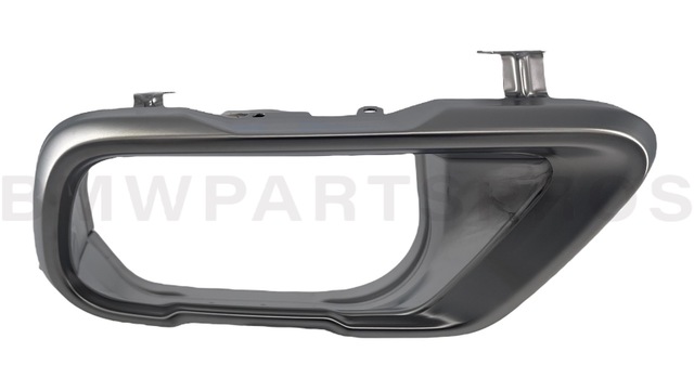 51125A5C8E3 - : BMW OEM CERIUM GREY EXHAUST TIP - LEFT for BMW: X5, X7 Image