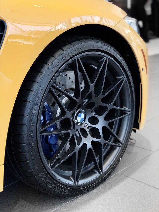 Bmw Oem 666m Individual In Matte Black - Rear 36-10-8-090-195