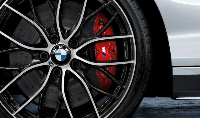 34112450468 - : BMW M PERFORMANCE BRAKE SYSTEM - RED for BMW: 228i, 228i xDrive, 230i, 230i xDrive, 328d, 328d xDrive, 328i, 328i xDrive, 330e, 330i, 330i xDrive, 335i, 335i xDrive, 340i, 340i xDrive, 428i, 428i xDrive, 430i, 430i xDrive, 435i, 435i xDrive, 440i, 440i xDrive, M235i, M235i xDrive, M240i, M240i xDrive Image