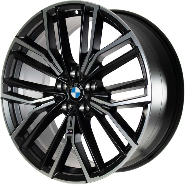 2021-2023 BMW Bmw Oem 846m Wheel In Black W/ Burnished Face 20
