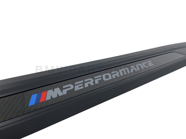 51472472521 - : BMW OEM M PERFORMANCE DOOR SILL IN CARBON FIBER for BMW: 230i, 430i, M2, M240i, M4 Image