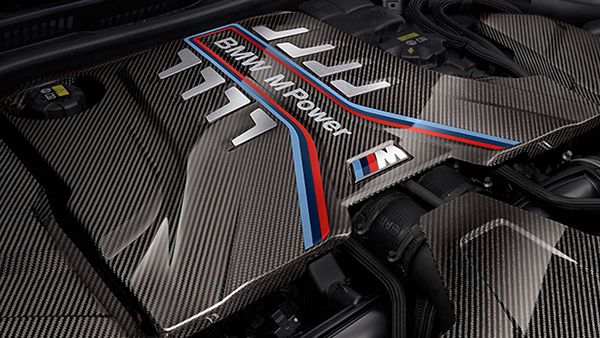 11148058667 - : BMW OEM M PERFORMANCE ENGINE COVER IN CARBON FIBER - #2 for BMW: M5, M8, M8 Gran Coupe Image