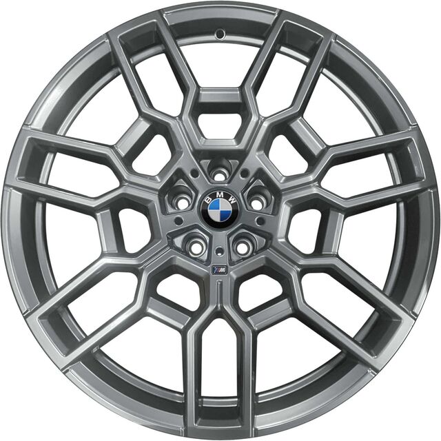 36111543986 - : BMW OEM 918M WHEEL IN LIGHTNING GREY 21" - REAR for BMW Image