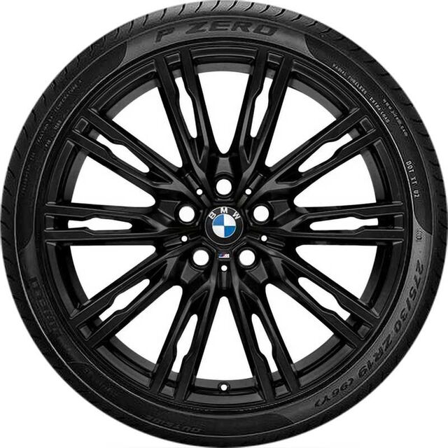 36115A71A86 - : BMW OEM 829M WINTER WHEEL AND TIRE IN MATTE BLACK 19" - FRONT for BMW: M2, M3, M4 Image
