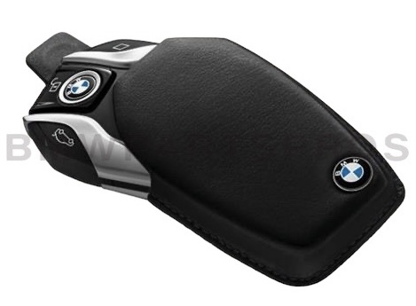 82292365436 - : BMW OEM DISPLAY LEATHER KEY CASE for BMW: 530i, 530i xDrive, 540i, 540i xDrive, 740e xDrive, 740i, 740i xDrive, 750i, 750i xDrive, 840i, M3, M760i xDrive, M8, X3 Image