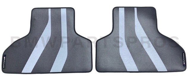 51472353380 - : BMW OEM M PERFORMANCE FLOOR MATS - REAR for BMW: X5 Image