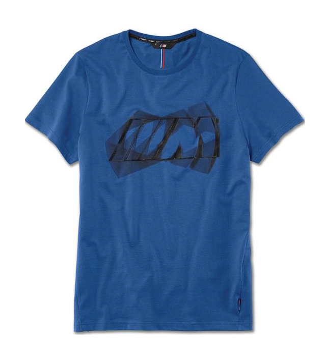 80142450980 - : BMW M MEN LOGO T-SHIRT - BLUE for BMW Image