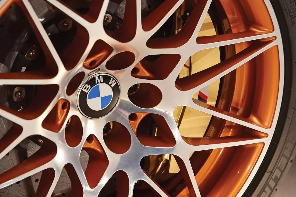 36112287511 - : BMW OEM M4 GTS FORGED 666M ALLOY RIM - REAR for BMW Image