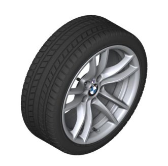 36110047959 - : BMW OEM 640M LIGHT ALLOY WINTER WHEEL &amp; TIRE 18" - REAR for BMW: M2 Image