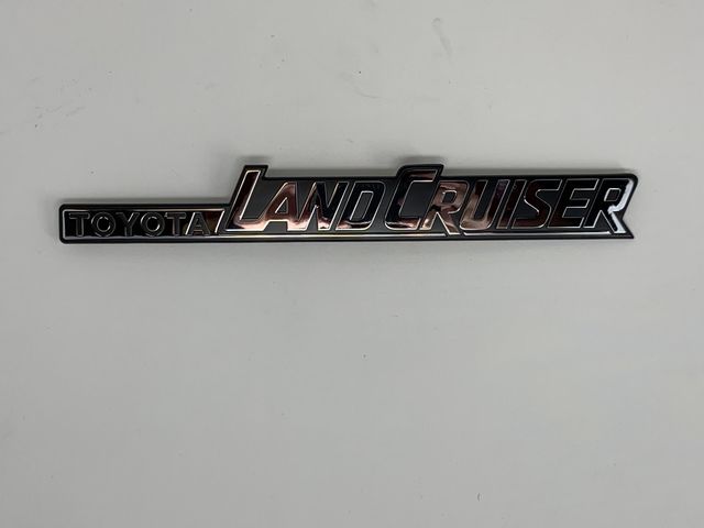 1984-1990 Toyota Land Cruiser Emblem, Front Fender 75370-60020