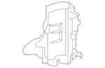 2225054730 - : Air Duct Segment for Mercedes-Benz Image