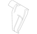 2119200116 - Rear Seat Bench: Padding for Mercedes-Benz Image