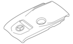 2740103101 - : Engine Cover for Mercedes-Benz: C350e Image
