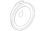 2128200102 - Electrical System: Speaker for Mercedes-Benz Image