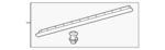 1646904762 - Front Doors: Cover Strip for Mercedes-Benz Image