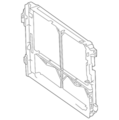 995050141 - : Mounting Frame for Mercedes-Benz: E400, E550, SL400, SL450, SL550 Image