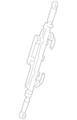 1718000672 - Vacuum System/Hydraulic System: Cylinder for Mercedes-Benz Image