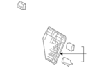 2119200132 - Rear Seat Bench: Backrest Frame for Mercedes-Benz Image