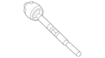 246338000064 - Steering: Tie Rod for Mercedes-Benz Image