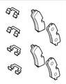615123483 - : Rear Brake Pads for Land-Rover Image